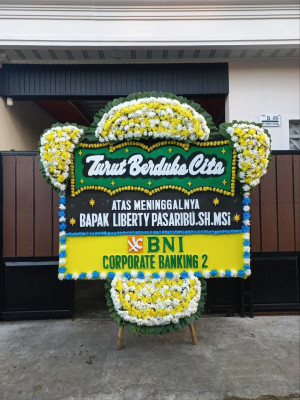 Papan Bunga Duka di Argawana
