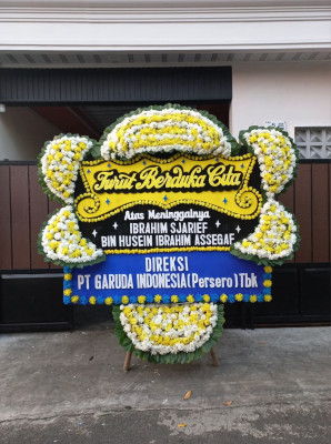 Papan Bunga Duka di Argawana